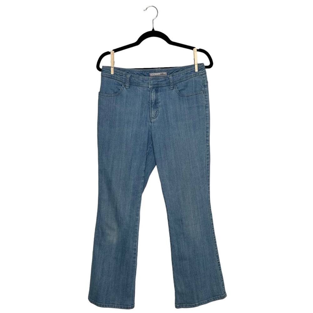 CHICO’S 0.5 6 Platinum Jeans Straight Leg Medium Wash Denim Pocket Small
